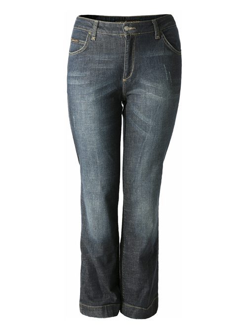 Fitted-non-fitted Jeans, Vintage Waschung