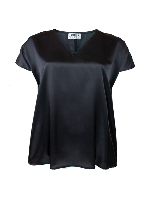 Easy Blouse, Black, Rock the Night