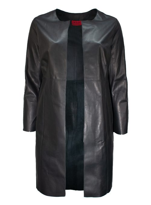 The Allrounder, Soft Black Leather Coat