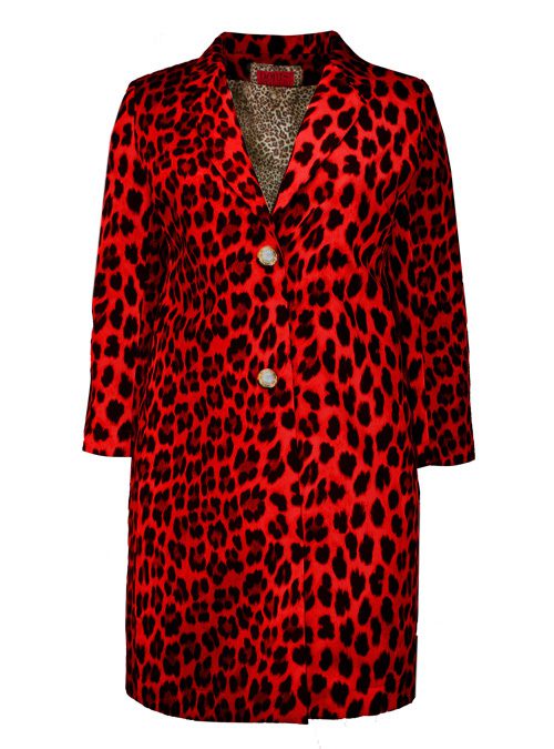 Thermo In & Out Leo Coat, Rosso Intenso