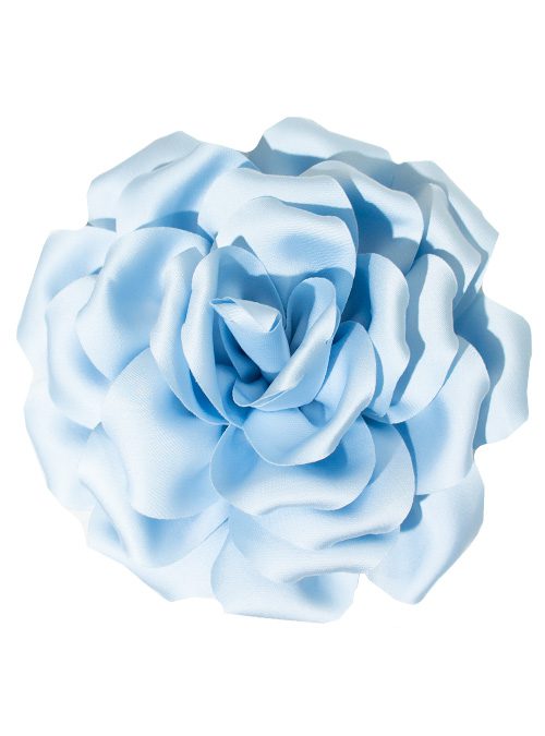 Silk Rose, Broche, Sky Blue
